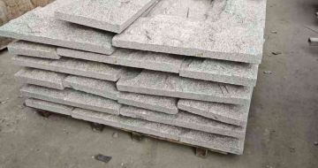 商丘芝麻白蘑菇石，自然面