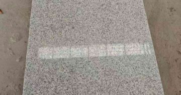 商丘芝麻白光面毛板