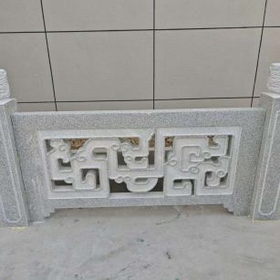 商丘芝麻白河道栏杆 桥栏杆