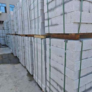 商丘芝麻白路牙石，路侧石