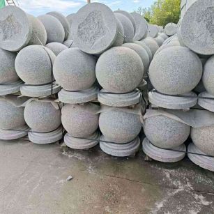 商丘圆球石球挡车球