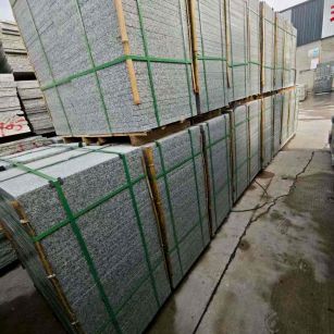 商丘芝麻白地铺版 石材地铺石