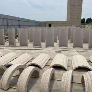 商丘黄金麻别墅柱皮 异形 线条定制