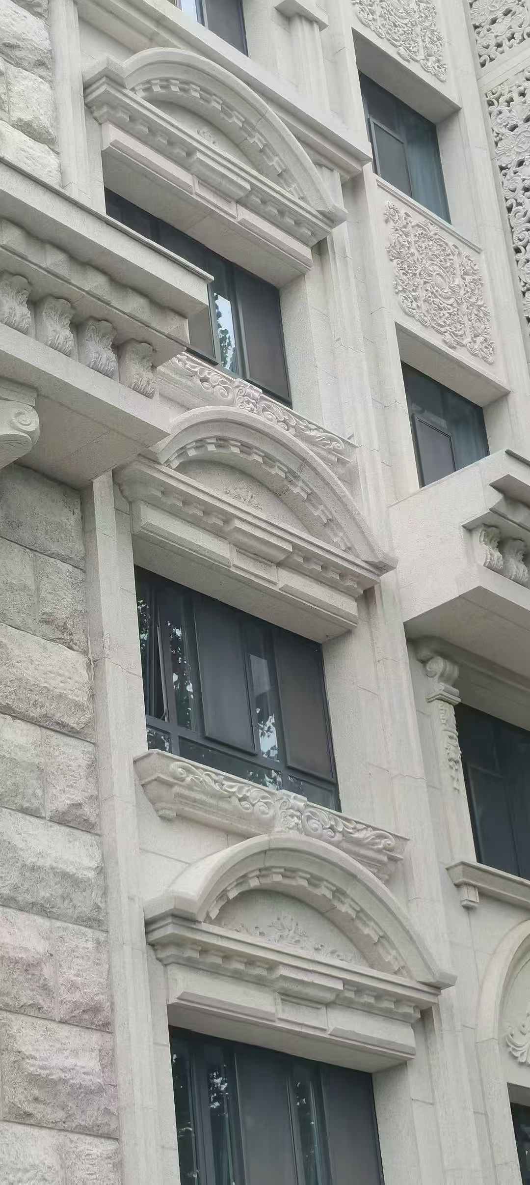 商丘芝麻白异形 石材异形定制