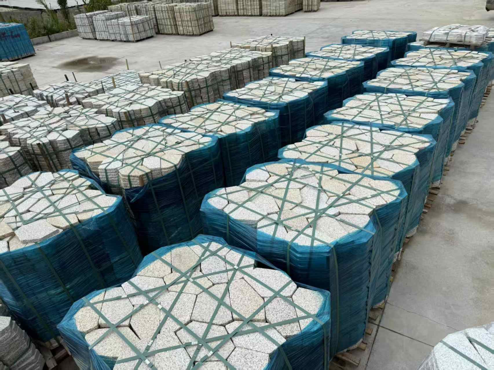 商丘黄金麻冰裂纹 碎拼