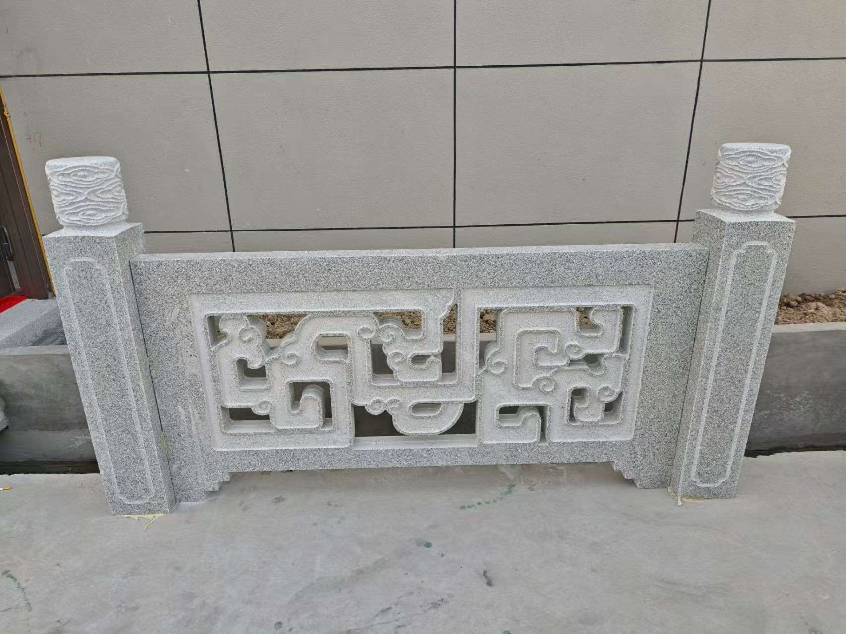 商丘芝麻白河道栏杆 桥栏杆
