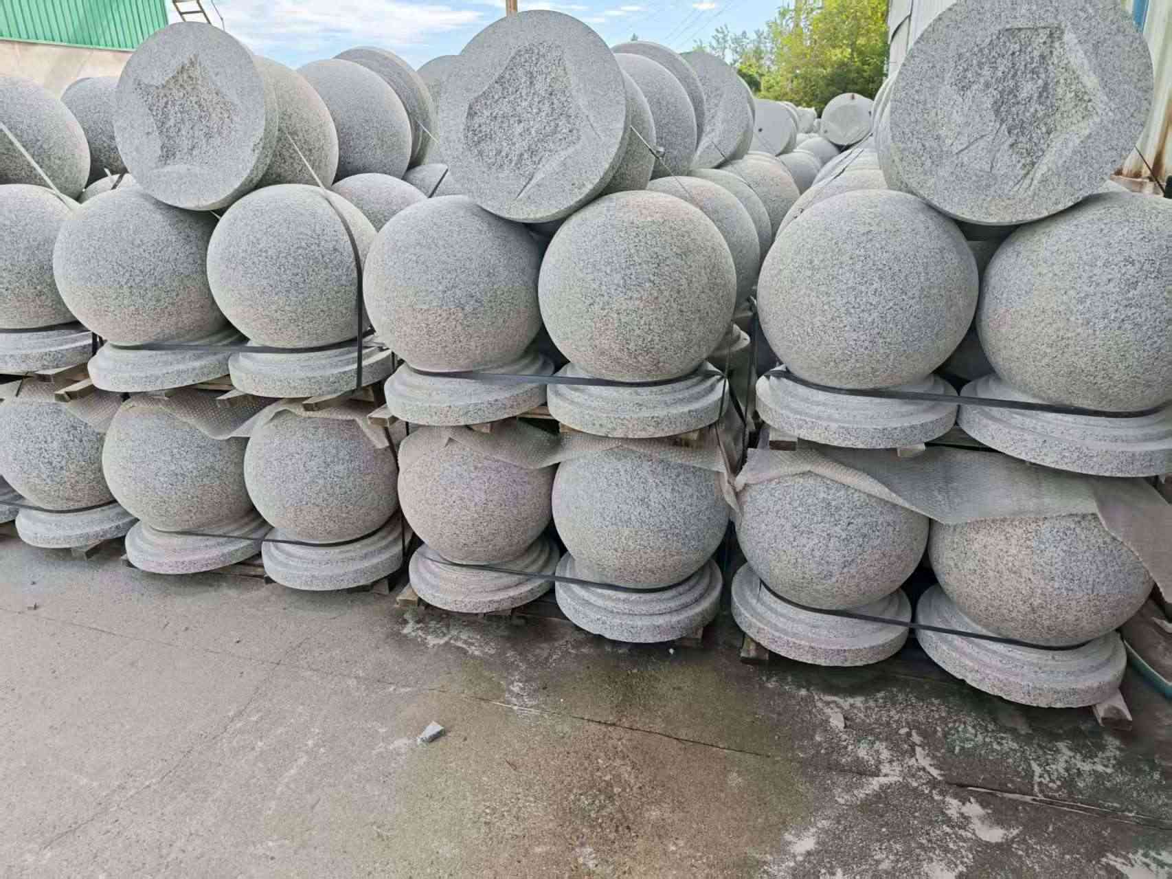 商丘圆球石球挡车球