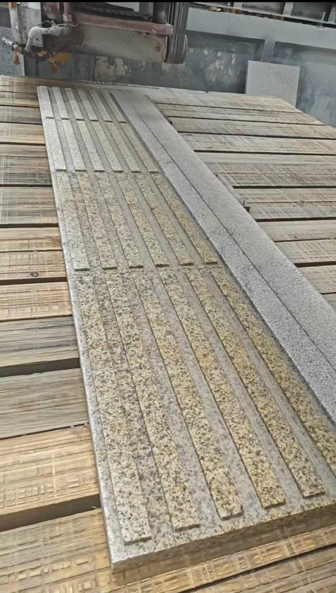 商丘黄金麻盲道石 盲条